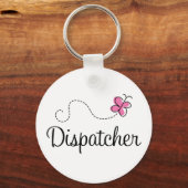かわいいピンクのディスパッチャ キーホルダー (正面)