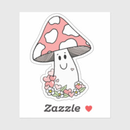 かわいいピンクのトイレステッカー シール