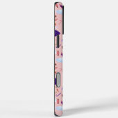 かわいいピンクのナツクラッカークリスマスパターン Case-Mate iPhoneケース (裏面 / 右)