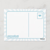 かわいいピンクのナラル ポストカード (裏面)