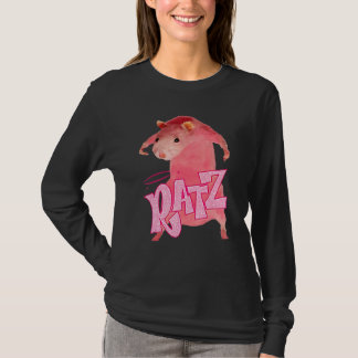 かわいいピンクのネズミ Ratz Tシャツ