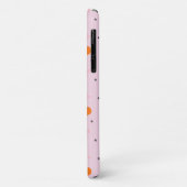 かわいいピンクのハロウィンガージパターンのスマホケース Case-Mate iPhoneケース (裏面/左)