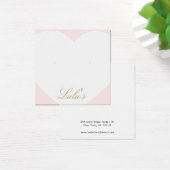 かわいいピンクのハートスタッドイヤリングディスプレイ (デスク)