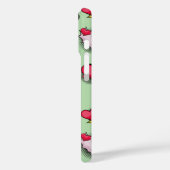 かわいいピンクのハートパーソナライズされた名 Case-Mate iPhoneケース (裏面 / 左)