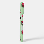 かわいいピンクのハートパーソナライズされた名 Case-Mate iPhoneケース (裏面 / 右)