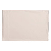 かわいいピンクのバレリーナキッズパーソナライズされたズ 枕カバー (裏面)