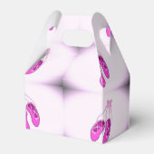 かわいいピンクのバレリーナ靴 フェイバーボックス (裏面サイド)