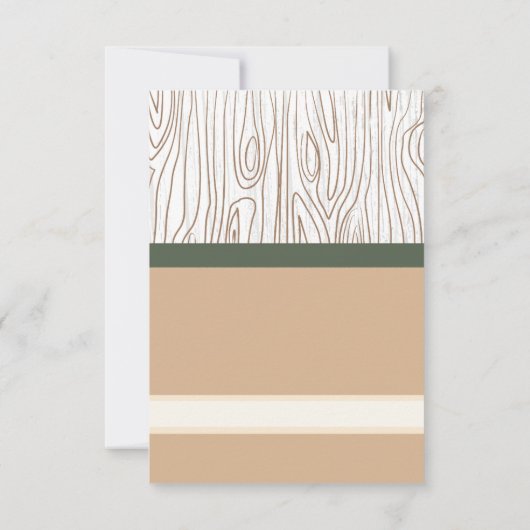 かわいいピンクのフクロウの森の赤ちゃんシャワー サンキューカード (裏面)