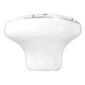 かわいいピンクのフラミンゴトリオ漫画イラストレーション セラミックノブ (側面)