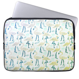 かわいいピンクのフラミンゴラップトップスリーブ ラップトップスリーブ