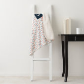 かわいいピンクのフラミンゴ シェルパブランケット (インサイチュ)