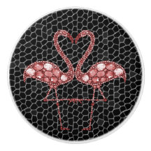 かわいいピンクのフラミンゴ