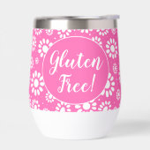 かわいいピンクのフローラグルテンフリー (左面)