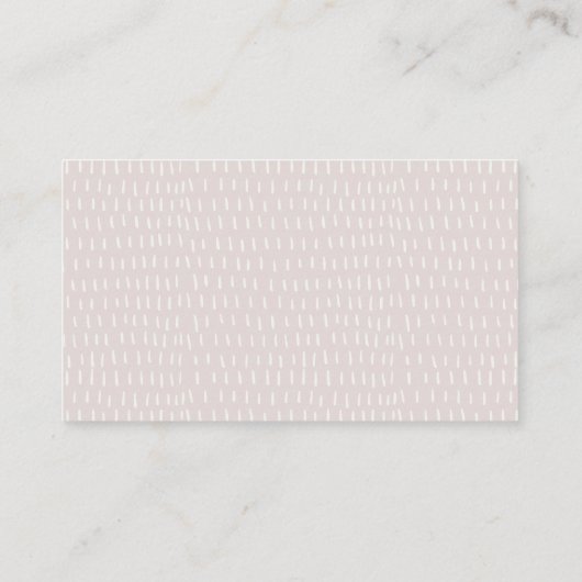 かわいいピンクのフローラバニー鳥が赤ちゃんシャワーを表示 エンクロージャーカード (裏面)