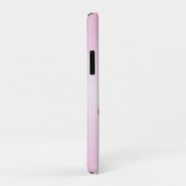 かわいいピンクのプードル犬の携帯電話iPhone/iPadケース Case-Mate iPhoneケース (裏面/右)