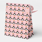 かわいいピンクのベビーガールペンギンの愛用ボックス フェイバーボックス (裏面サイド)