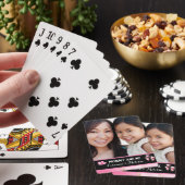 かわいいピンクのママと私がカスタマイズ可能 トランプ (インサイチュ)