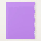 かわいいピンクのレディバグ プランナー手帳 (裏面)