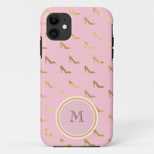 かわいいピンクのローズ iPhone 11 ケース