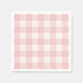 かわいいピンクのヴィンテージ自転車ガールベビーシャワー スタンダードカクテルナプキン