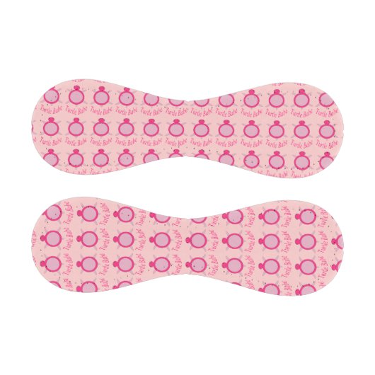 かわいいピンクの亀の子野球 野球ボール (パネル)