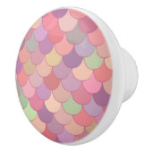 かわいいピンクの人魚はかりで測 セラミックノブ (右)