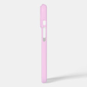 かわいいピンクの女の子ネコのカスタムマタニティギフト Case-Mate iPhoneケース (裏面 / 左)
