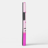 かわいいピンクの子猫ガールズ携帯ケース Case-Mate iPhoneケース (裏面 / 右)