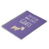 かわいいピンクの子羊のギフト 赤ちゃんの女の子のための子供の農場 ノートブック (左側)