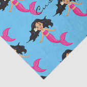 かわいいピンクの尾をした人魚のひいさまサンダーコーブ 薄葉紙 (詳細)