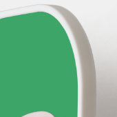 かわいいピンクの幸せな軸索 ピックルボールラケット (左詳細)