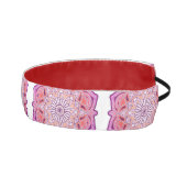 かわいいピンクの曼荼羅 アスレチックヘッドバンド (右)