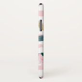 かわいいピンクの水彩の花キリスト教聖書詩 Case-Mate iPhoneケース (裏面/右)