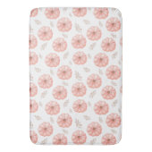 かわいいピンクの水色かぼちゃの秋シャワーカーテン バスマット (正面縦)