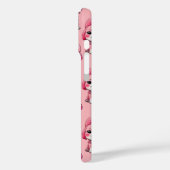 かわいいピンクの犬 Case-Mate iPhoneケース (裏面 / 左)