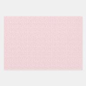 かわいいピンクの猫 ラッピングペーパーシート (正面2)