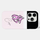 かわいいピンクの猫 Case-Mate iPhoneケース (裏面 (横))