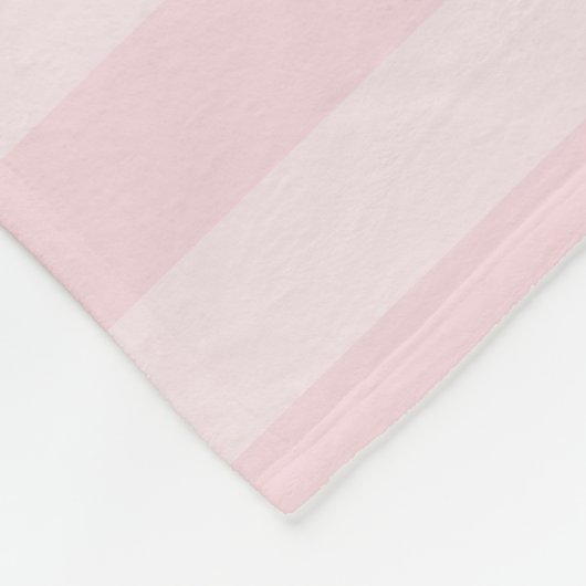 かわいいピンクの眠るナマケモノと名前の子供たち フリースブランケット (角)