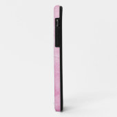かわいいピンクの砂糖のプラム妖精によって印刷される宝石の効果 Case-Mate iPhoneケース (裏面/左)