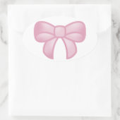 かわいいピンクの蝶ネクタイ プランナー ステッカー (バッグ)