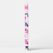 かわいいピンクの蝶 Case-Mate iPhoneケース (裏面 / 右)