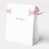 かわいいピンクの豚の漫画 フェイバーボックス (裏面サイド)