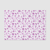 かわいいピンクの貝ティッシュペーパー 薄葉紙 (正面)