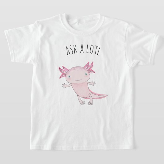 かわいいピンクの軸索 Tシャツ (レイダウン)
