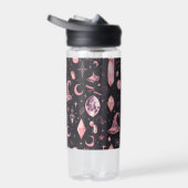 かわいいピンクの魔女 ウォーターボトル (右面)