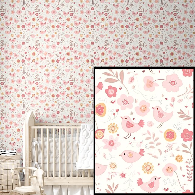 かわいいピンクの鳥花|過去記事 壁紙 (クリエイターアップロード済み)