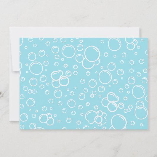 かわいいピンクアクソロテルアンダーザシー誕生日 サンキューカード (裏面)