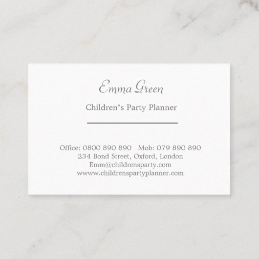 かわいいピンクガーリーの水玉模様柄の名刺 名刺 (裏面)