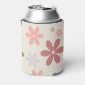 かわいいピンクガーリーグリッターの女の子 缶クーラー (缶裏面)