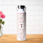 かわいいピンクガーリー女性のカーボーイコケットブーツ&ボウ ウォーターボトル